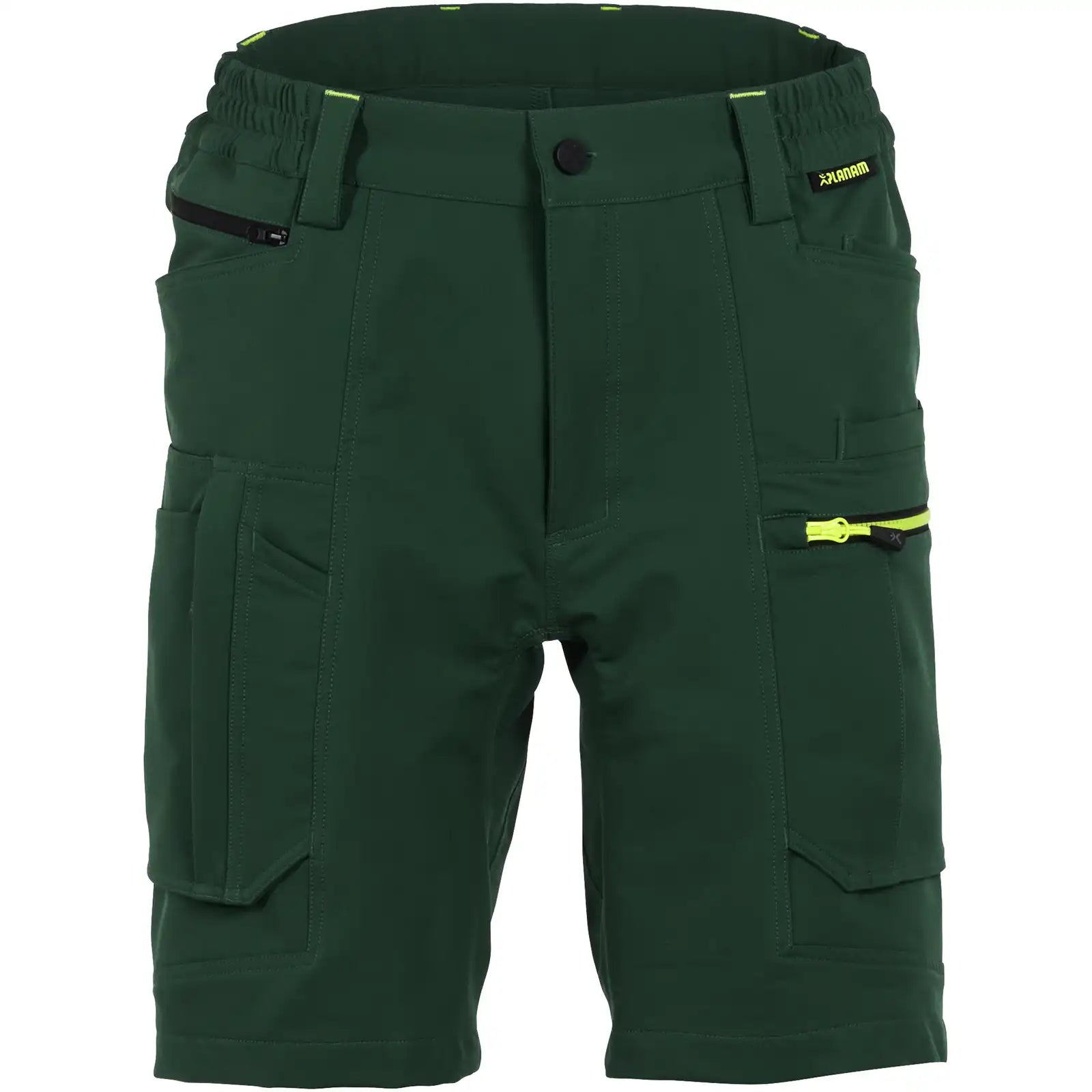Planam rECOline Shorts grün             XS grün - Vorschaubild