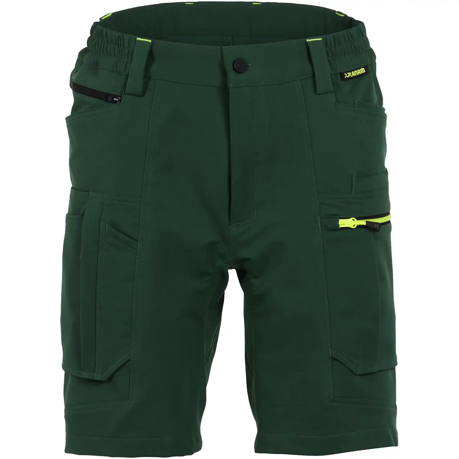Planam rECOline Shorts grün             XS grün - Vorschaubild