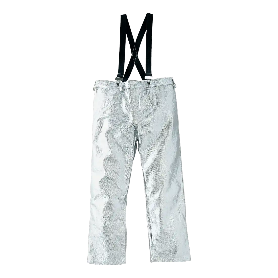 PROXIMITY TROUSERS - Aluminized Para-Aramid Fibre - Adjustable Shoulder Straps - Concealed Snap Buttons - Image 1