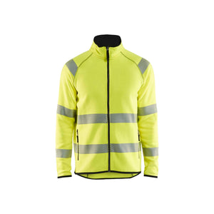 BLAKLADER 49222120 Gestrickte Warnschutzjacke Warnschutz Reflektierende Arbeitsjacke HERREN - Grobstrick