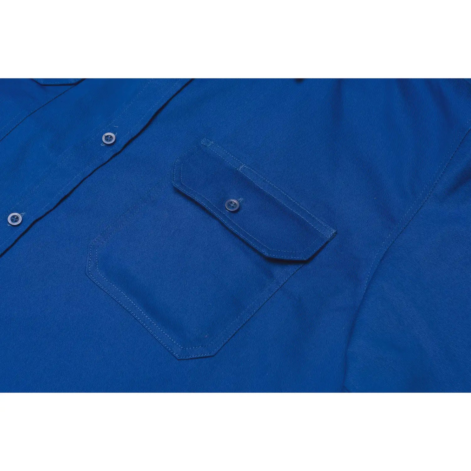Planam Hemden Köperhemd 1/4-Arm khaki 37/38 khaki - Extra Detailbild