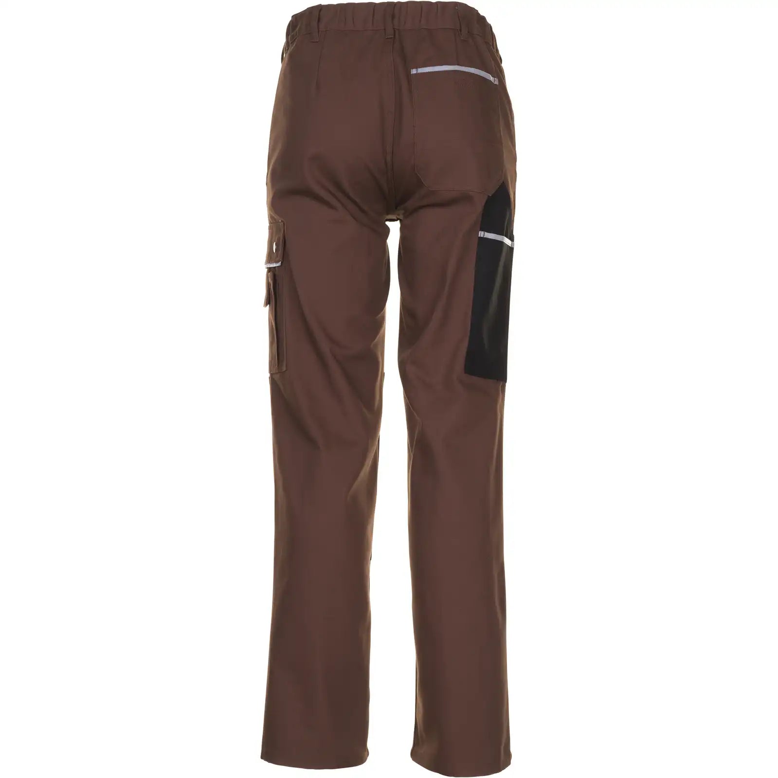 Planam Canvas 320 Bundhose braun/schwarz 102 braun/schwarz - Produktbild ohne Model