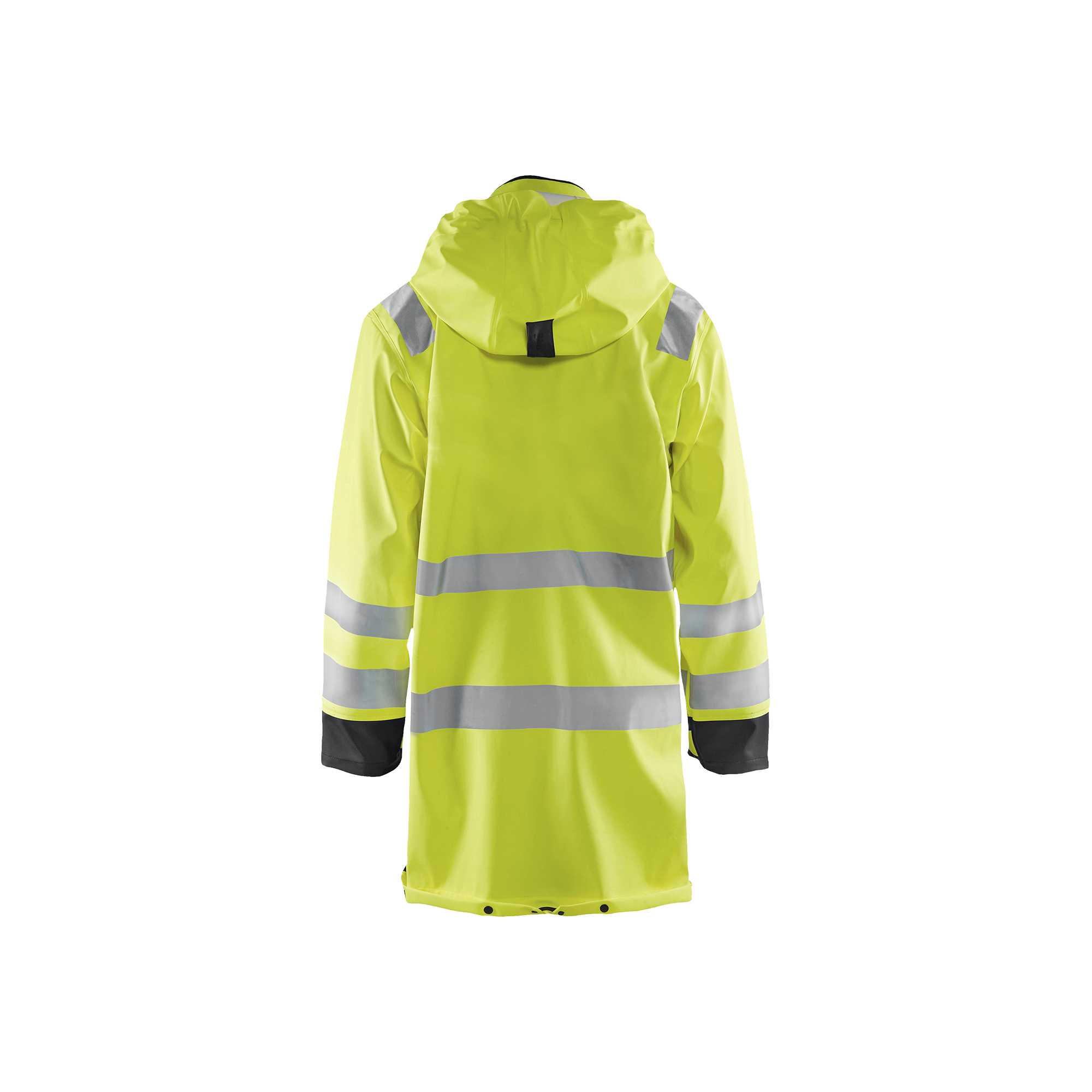 BLAKLADER 43262005 Raincoat Hi Vis LEVEL 3 Hi Vis Reflective Raincoat MEN - Waterproof