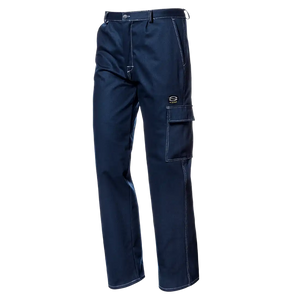 FUSTIAN TROUSERS - Sanforized Cotton - Elastic Waistband - Double-Stitched Seams - Image 1