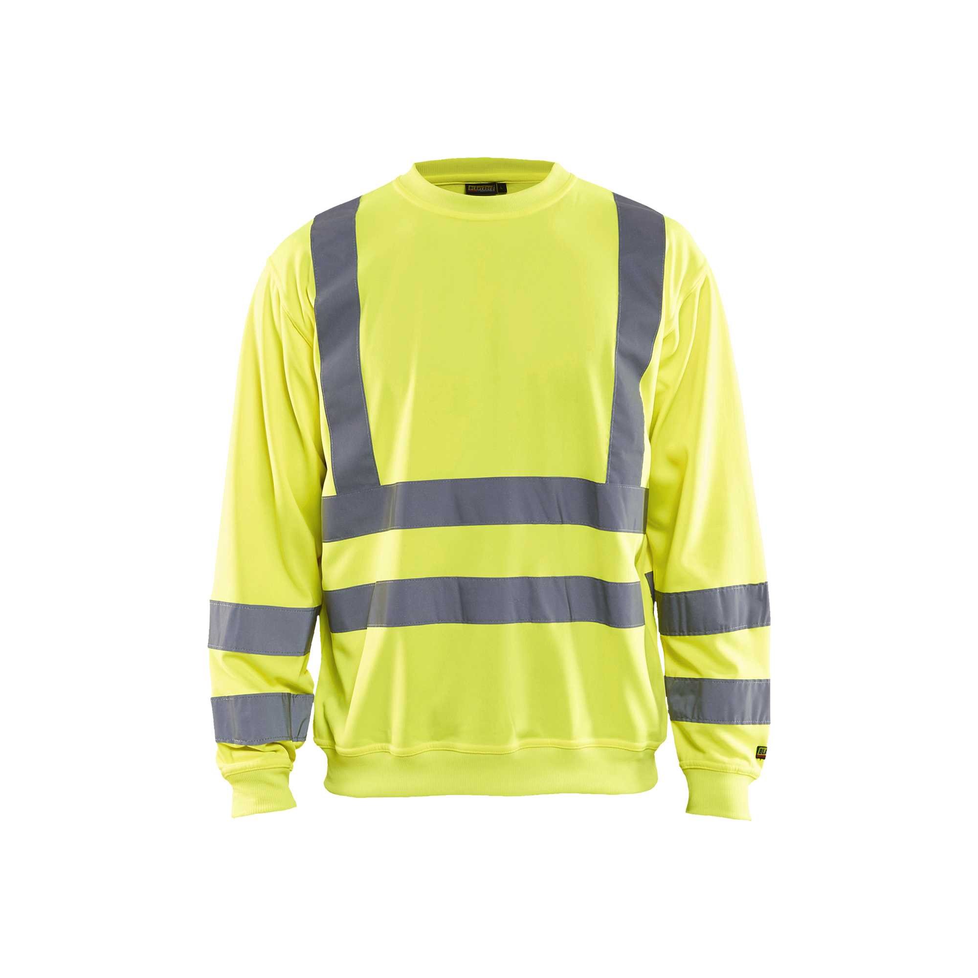 BLAKLADER 33411974 Hi Vis Reflective Work Sweatshirt MEN - 100% Polyester