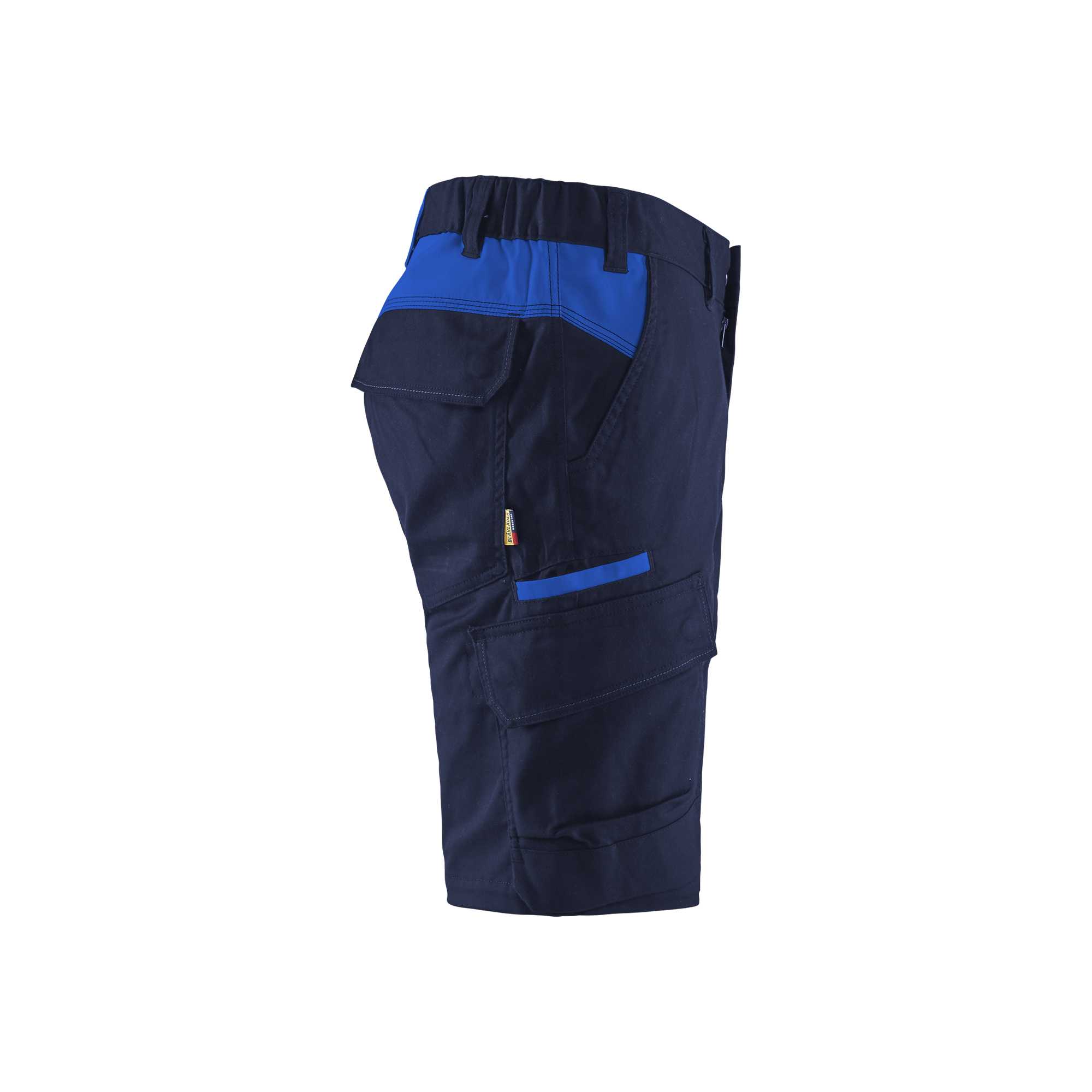 BLAKLADER 14461832 Industry shorts stretch Hi Vis Reflective Work Shorts Men - twill fabric