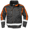 CONTENDER JACKET Workjacket - Hi-Vis Inserts - Waterproof Polyester - Windproof Flap - Image 1
