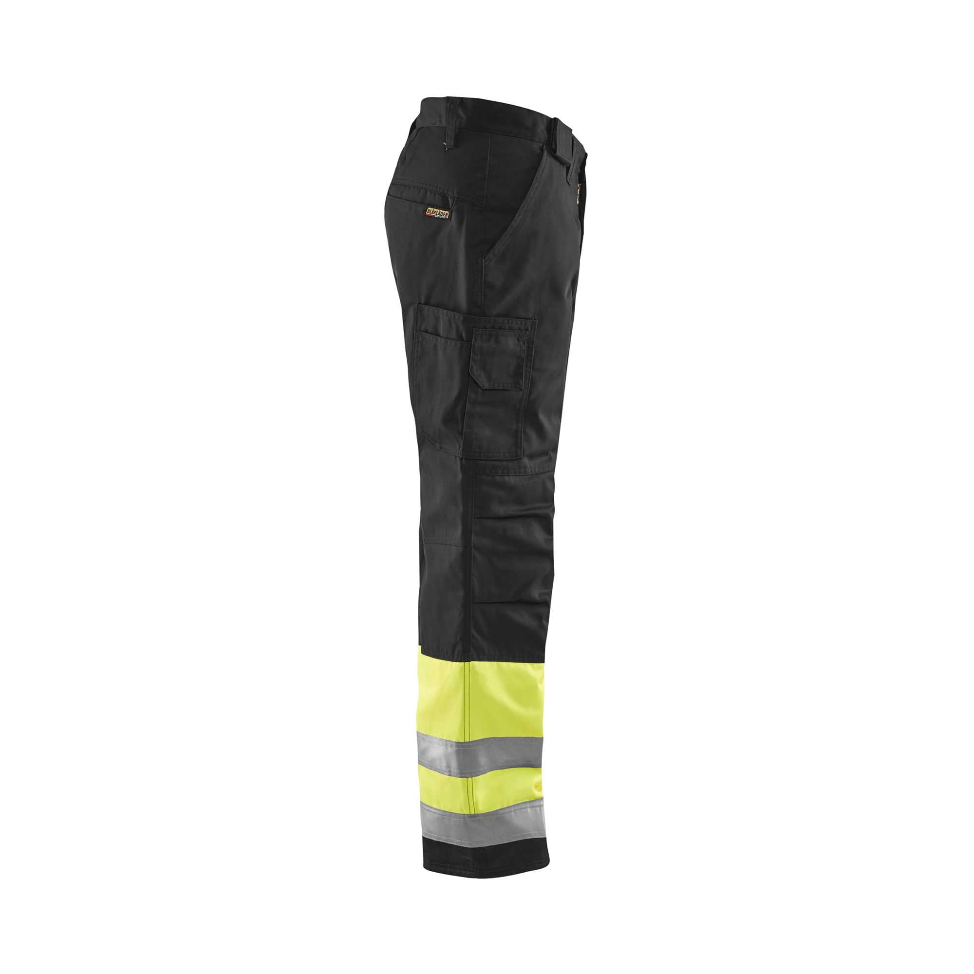 BLAKLADER 18621811 | Hi Vis Winter Trousers Hi Vis Reflective Work Trousers Men - Insulated Lining
