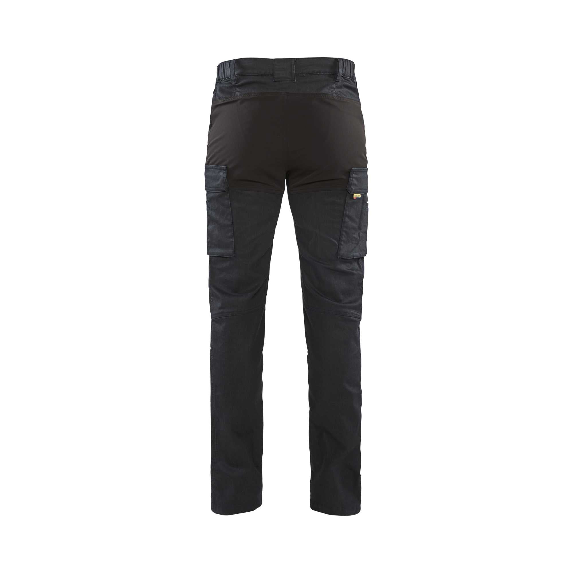 BLAKLADER 14571147 | Service Trousers Denim Stretch Work Trousers Men - CORDURA Denim