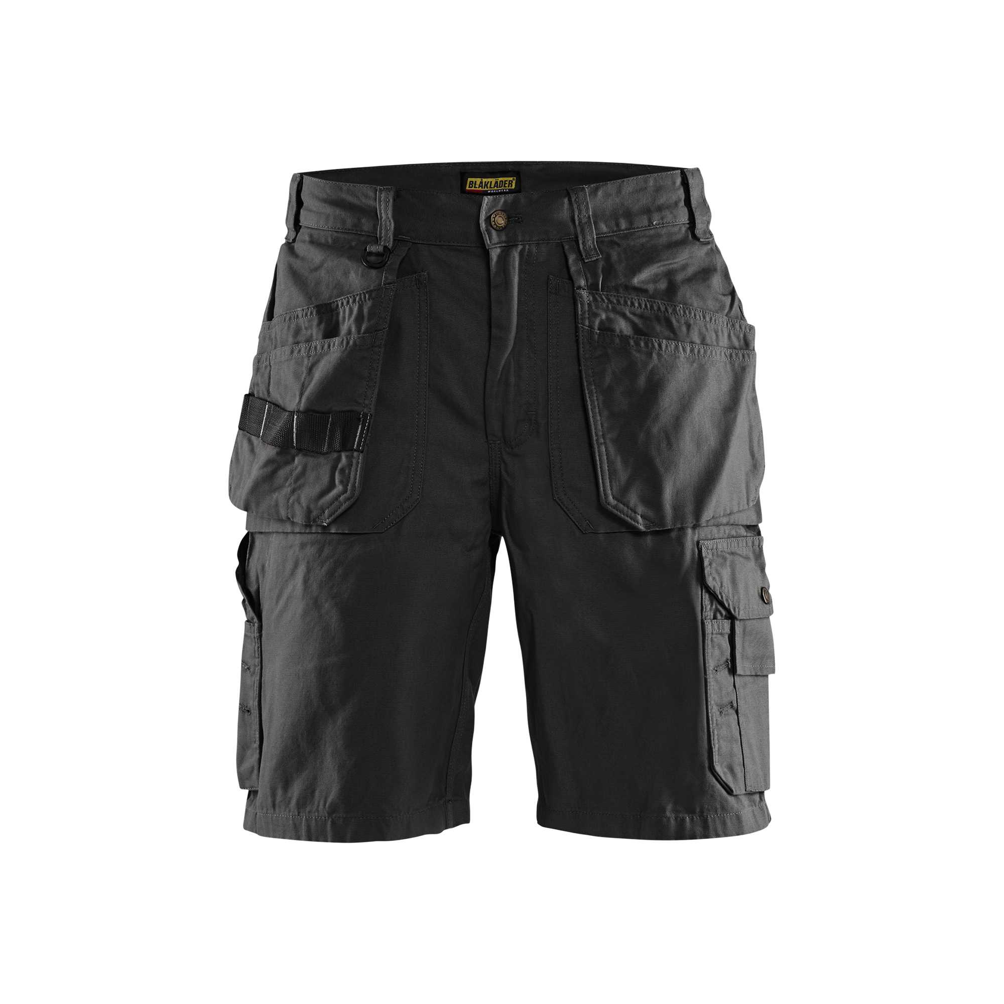 BLAKLADER 15341310 | Craftsman Shorts Work Shorts Men - 100% Cotton Canvas