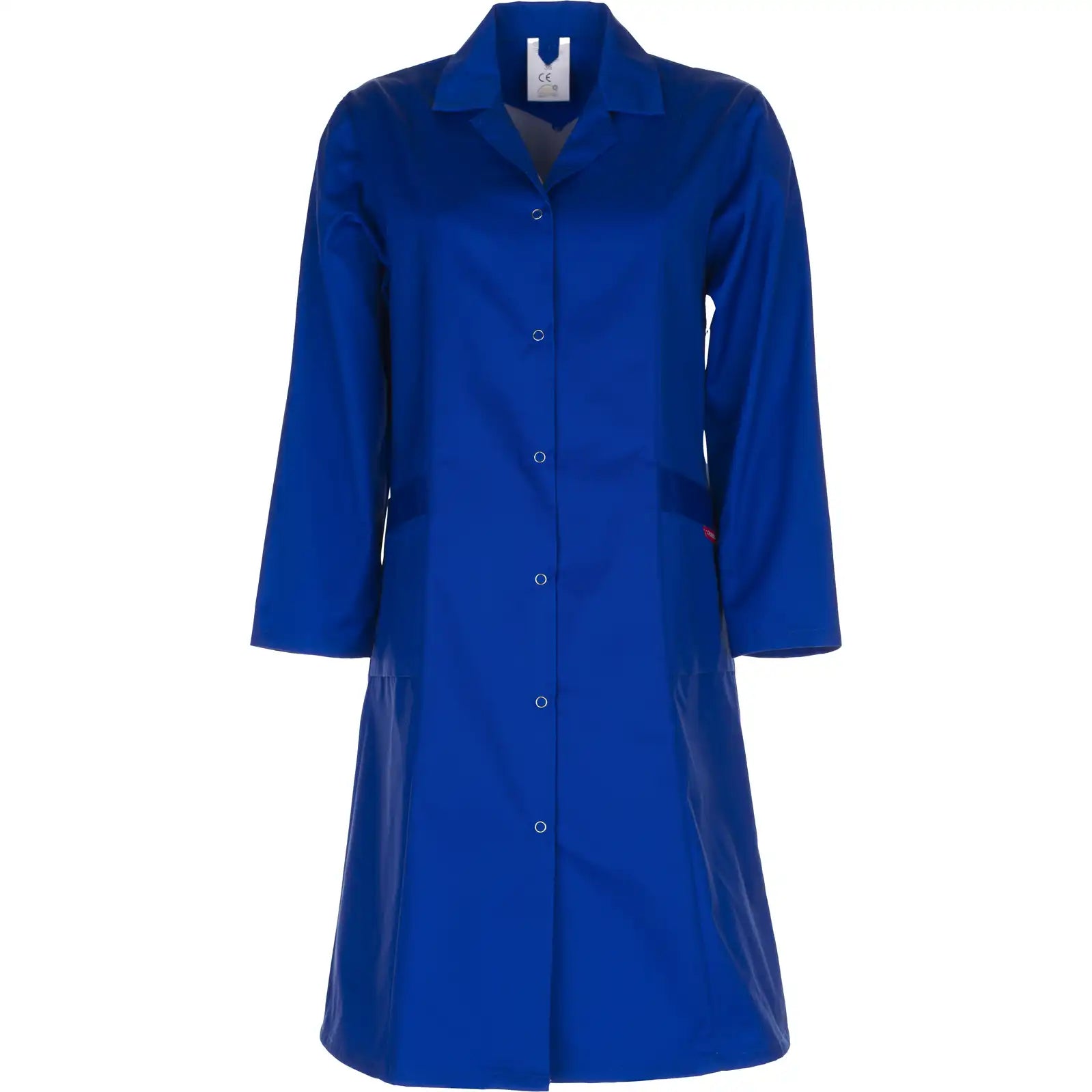 Planam Damen Mantel Baumwolle Langarm kornblumenblau 36 kornblumenblau - Vorschaubild