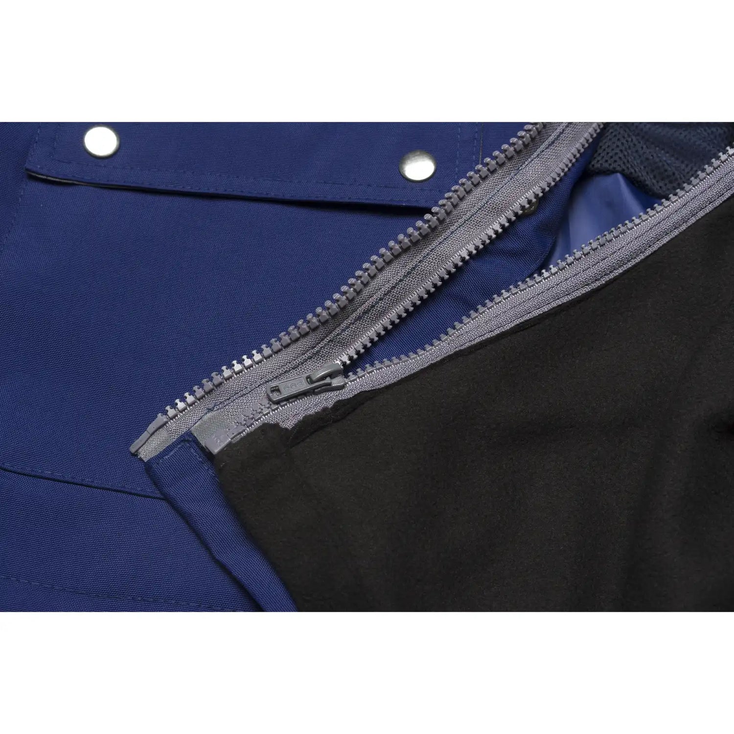 Planam Plaline Allwetterjacke reinweiß/zink XS reinweiß/zink - Extra Detailbild
