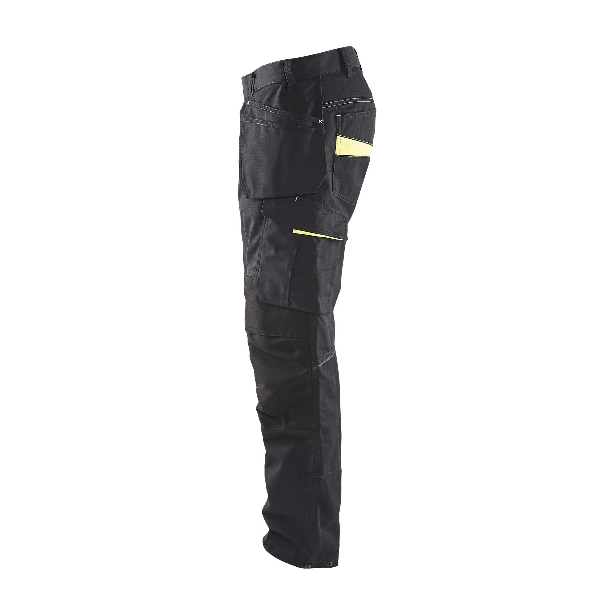 BLAKLADER 14961330 | Service trousers with stretch and tool pockets Work Trousers Men - Ripstop Fabric