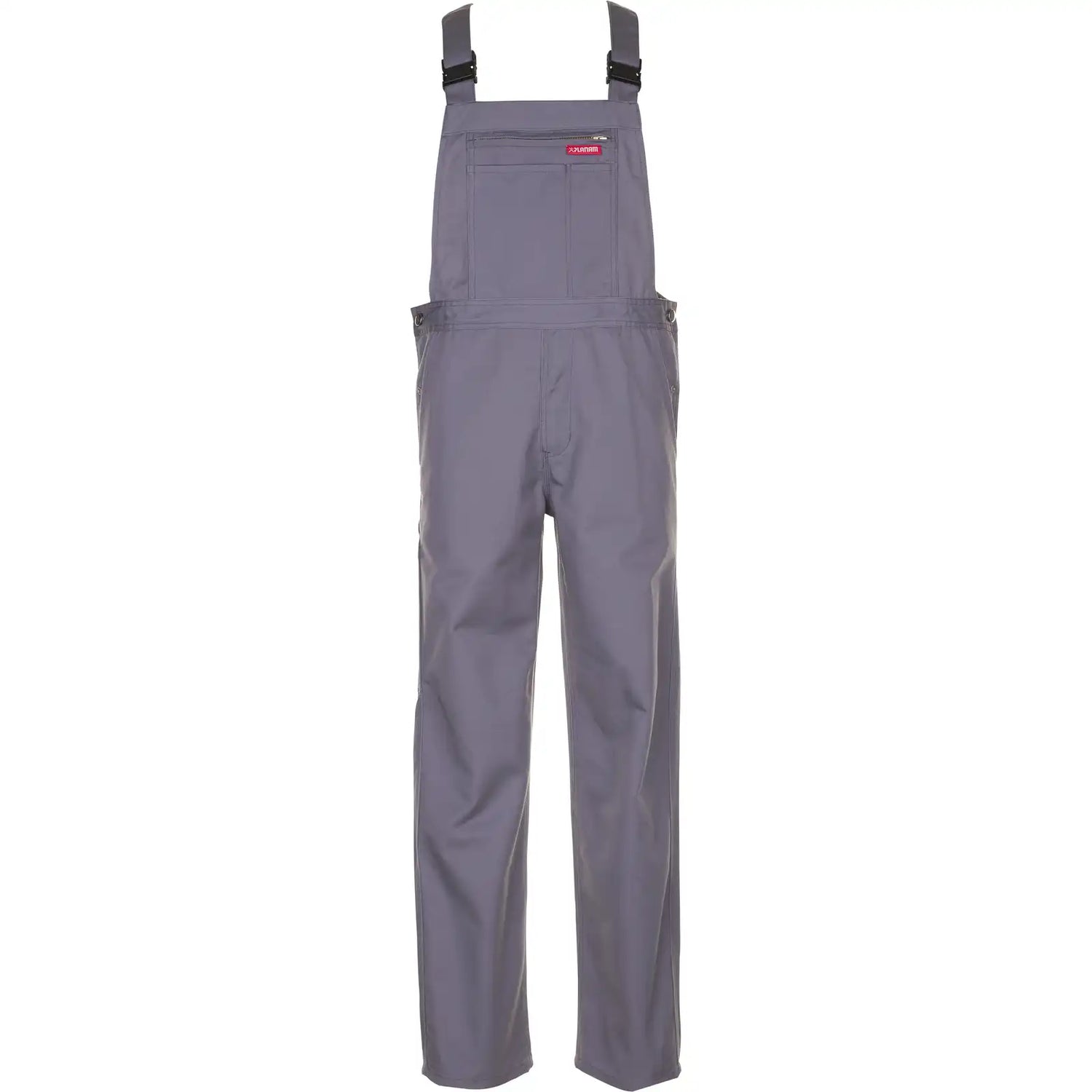 Planam MG 260 Latzhose grau 102 grau - Vorschaubild