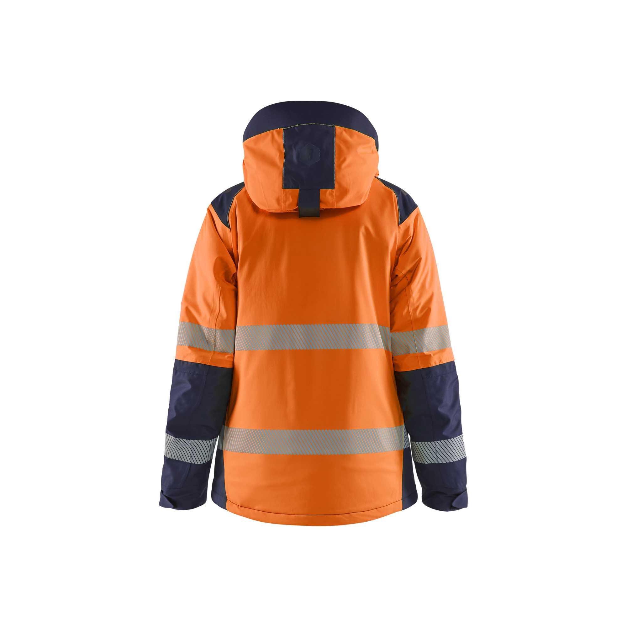 BLAKLADER 44561987 Women’s Hi Vis Winter Jacket Hi Vis Reflective Work Jacket WOMEN - Waterproof