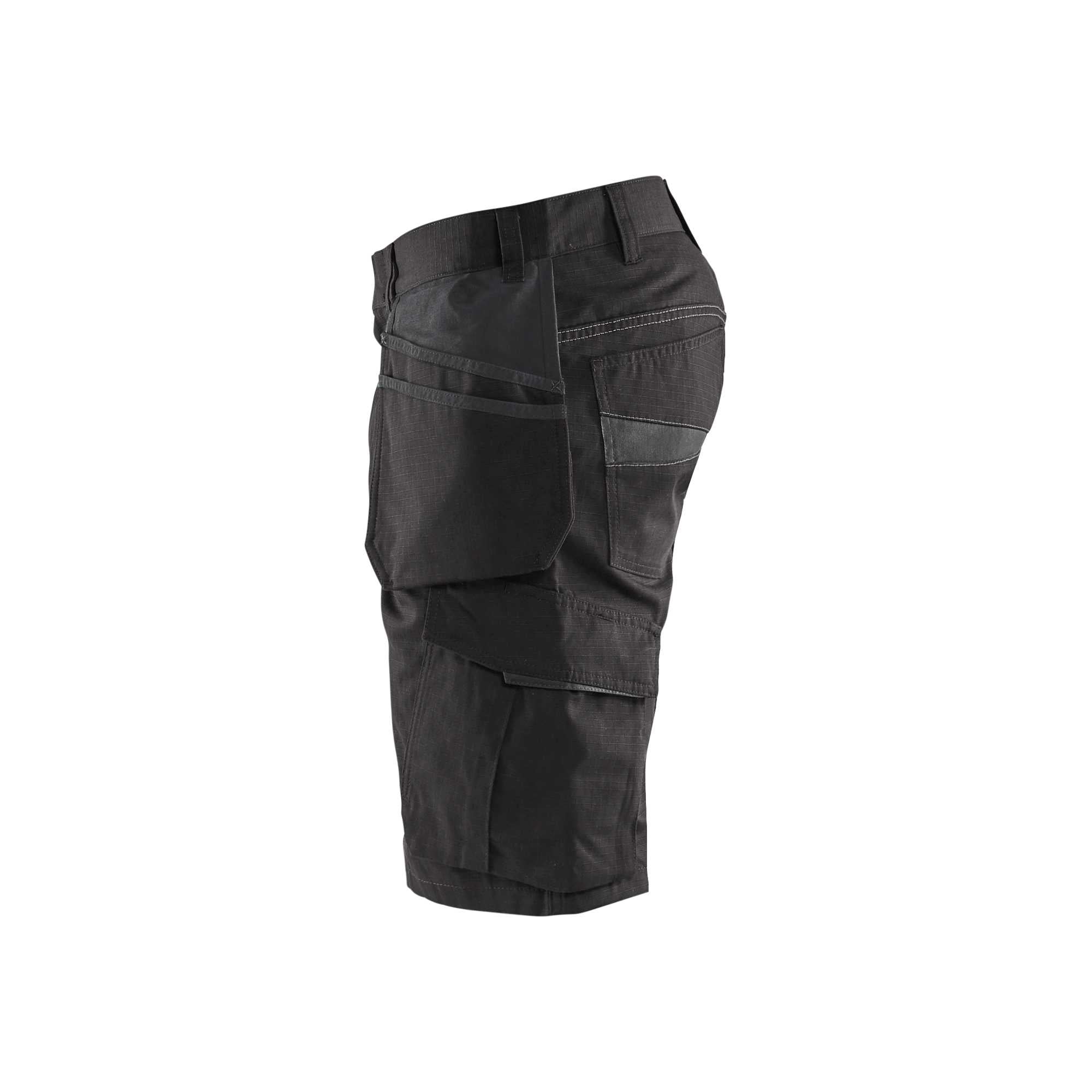 BLAKLADER 14941330 Service Shorts with Tool Pockets Work Shorts Men - ripstop fabric