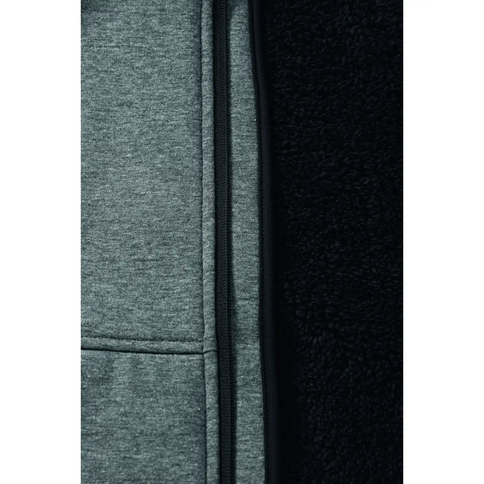 Planam Outdoor Iceland Hoodie grau 4XL grau - Extra Detailbild