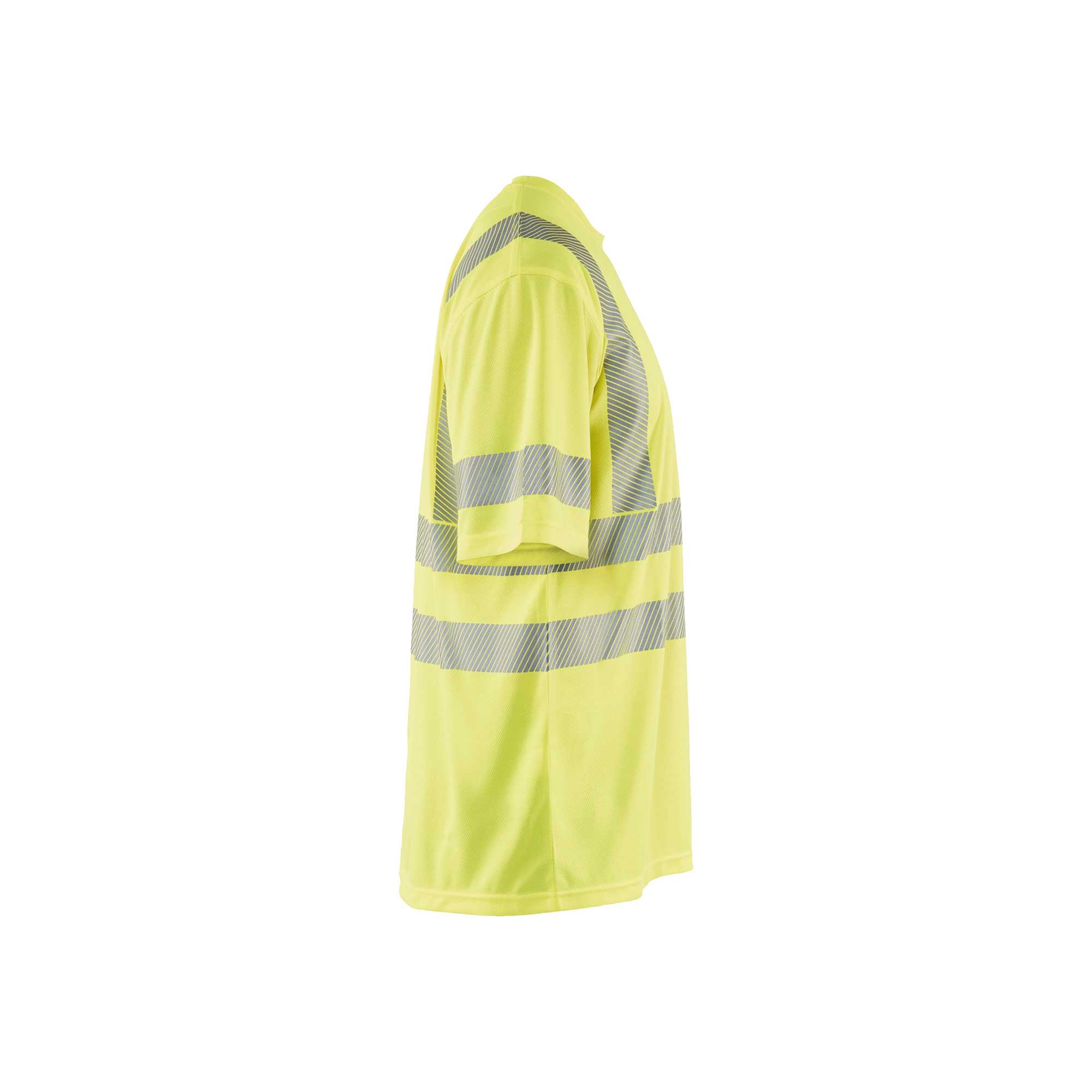 BLAKLADER 34201013 HI VIS UV PROTECTED T SHIRT Hi Vis Reflective Short Sleeve Work T-Shirt MEN - 100% Polyester