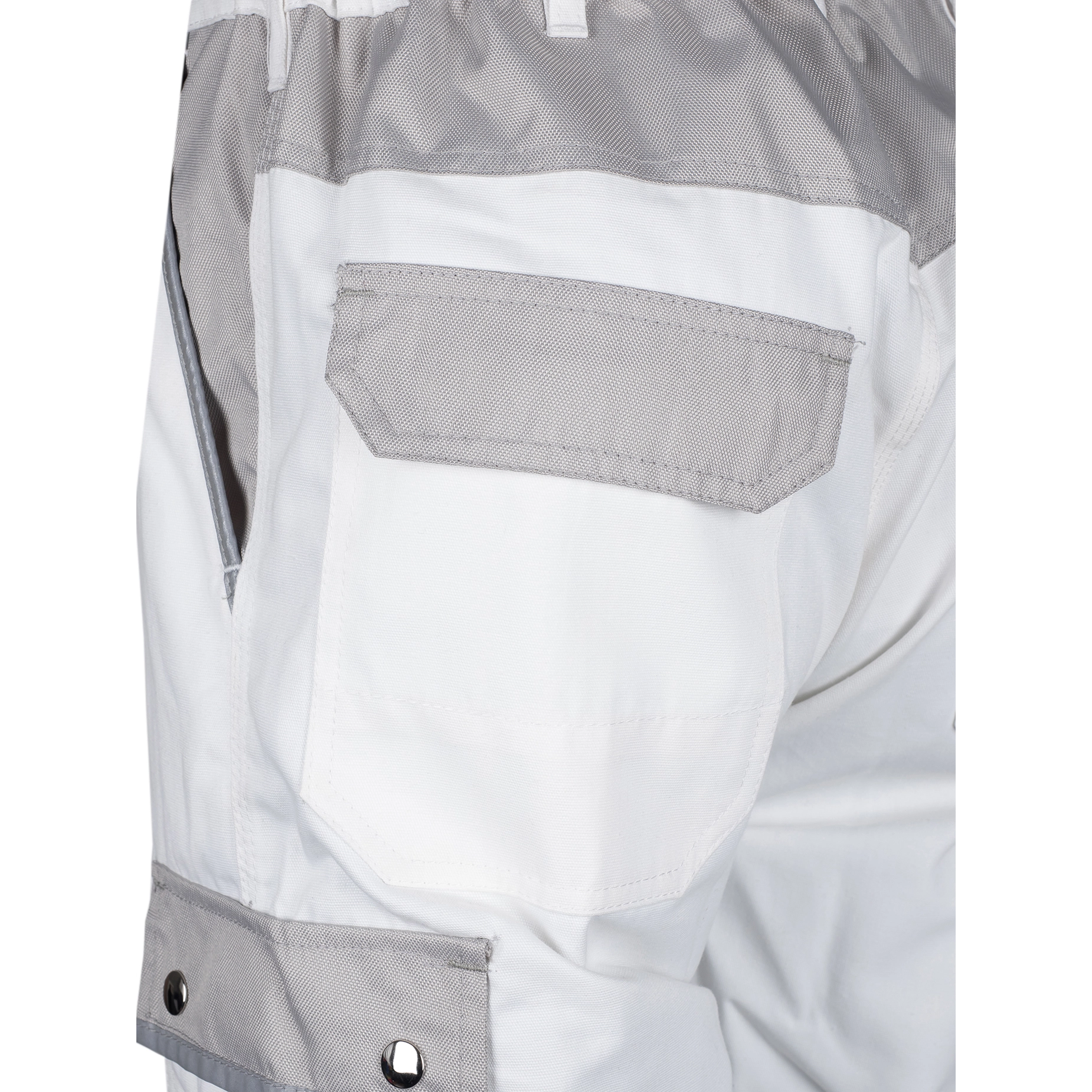 TMG Style Work trousers white - Bundhose-Style-white-detail-1