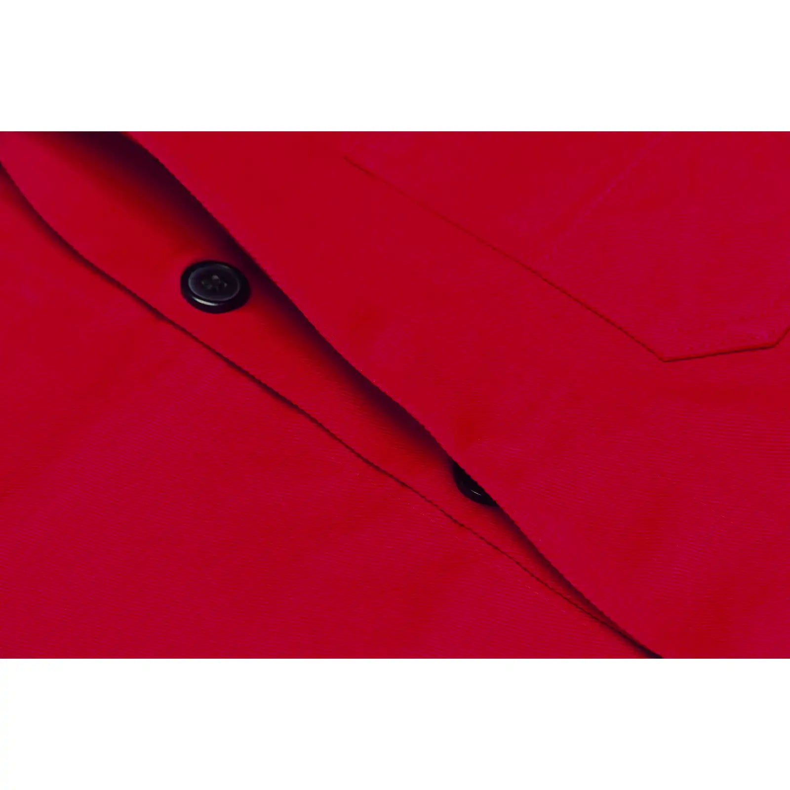 Planam BW 290 Arbeitsjacke mittelrot 102 mittelrot - Extra Detailbild