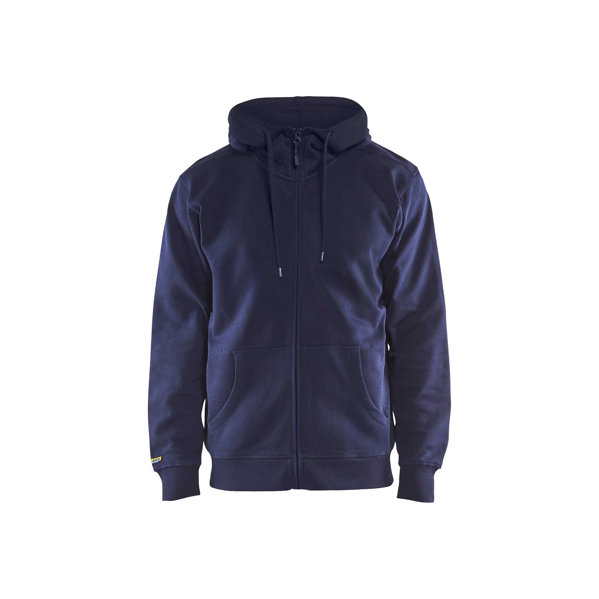 BLAKLADER 33661048 Hoodie Full Zip Hoodie Work Sweatshirt MEN - Brushed Inside