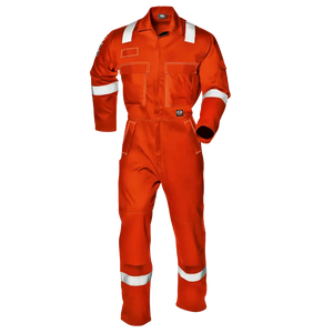 SIR SAFETY LIGHT CARBOFLAME Hi Vis Reflective Work Coverall Men - Flame Resistant
