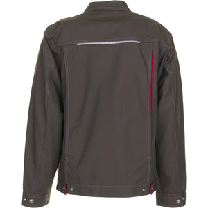 Planam Basalt Bundjacke oliv/rot 102 oliv/rot - Produktbild ohne Model