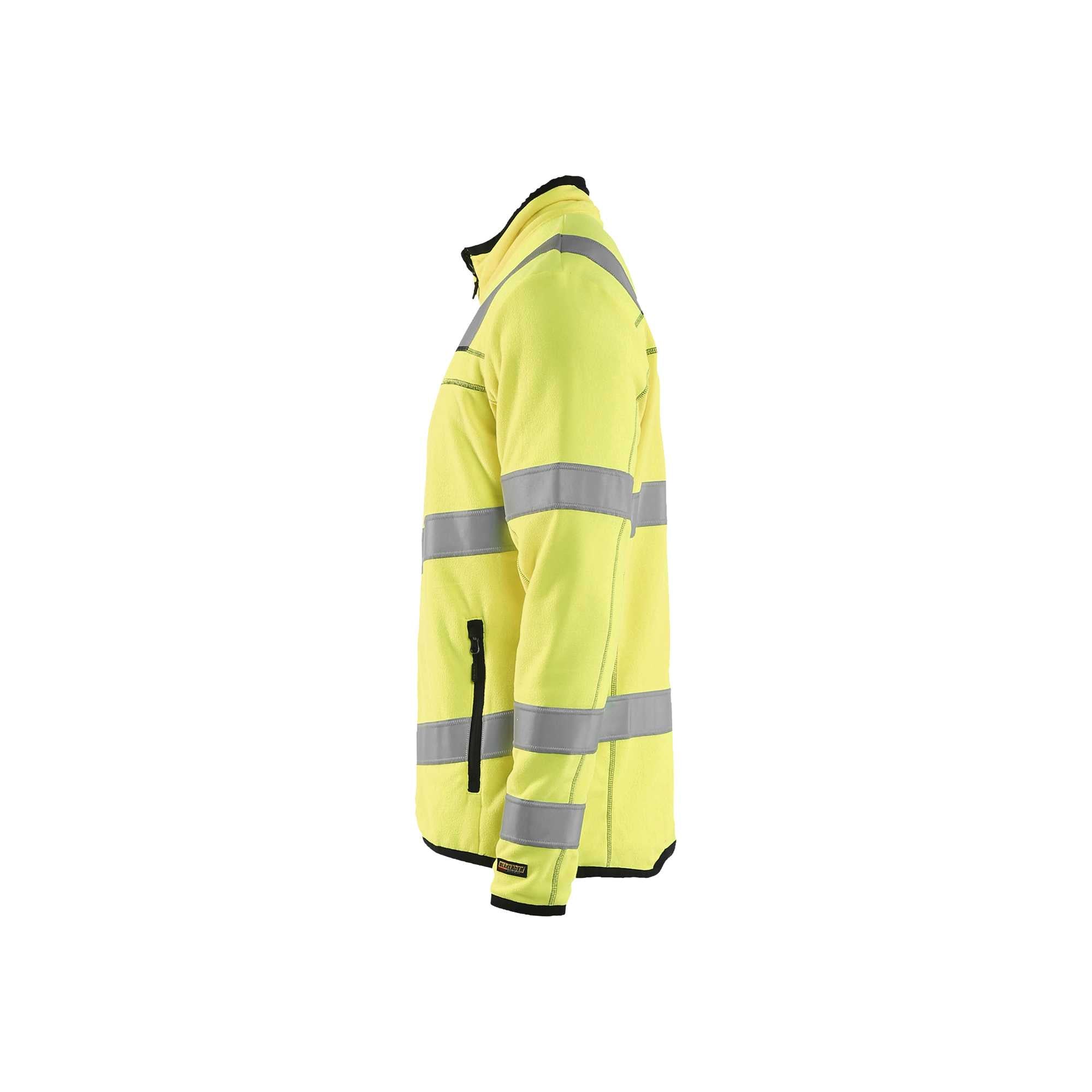 BLAKLADER 49411010 Hi Vis Microfleece Jacket Work Jacket MEN - Antipilling