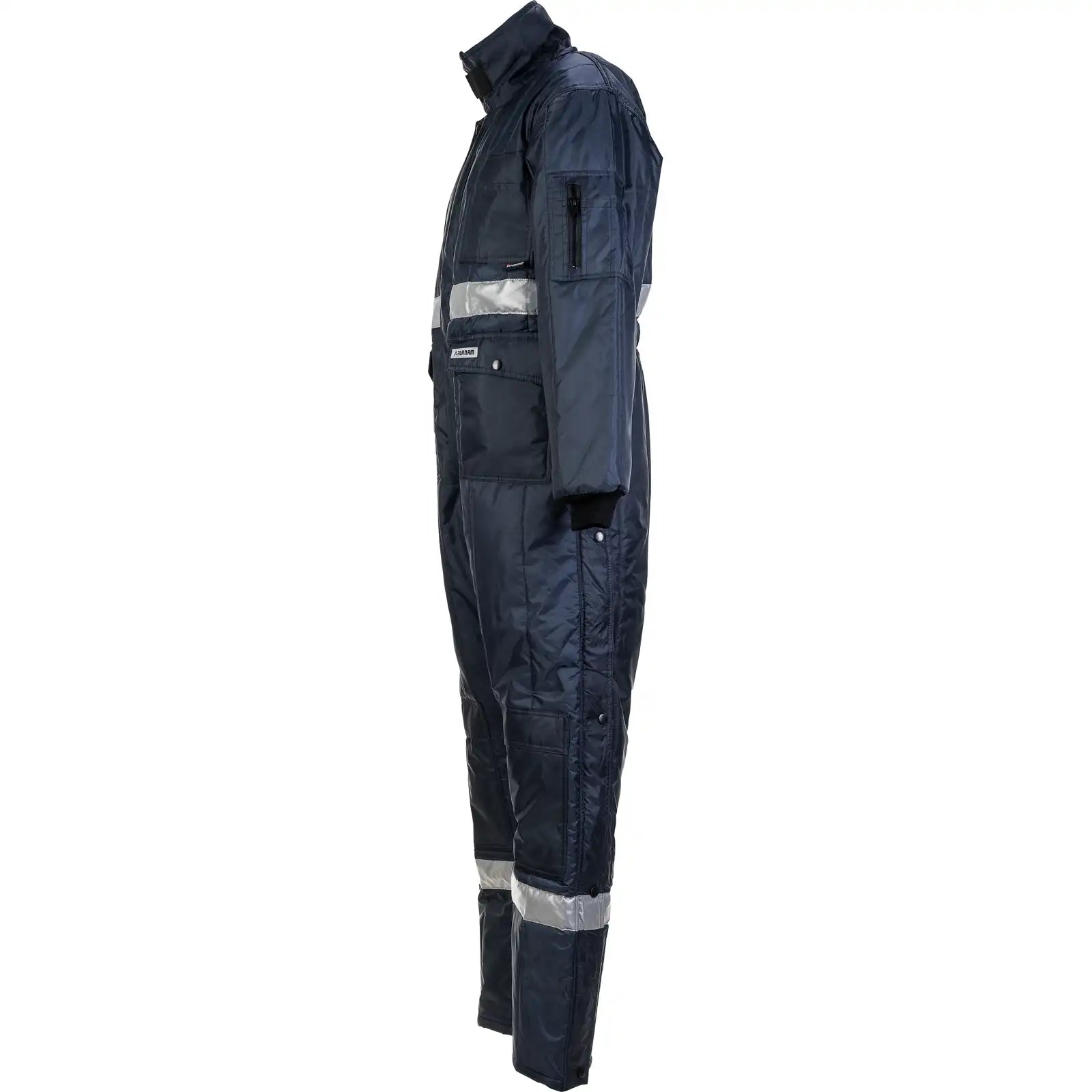 Planam Kühl-/Gefrierhaus Gefrierhaus Overall marine, Innenfutter kornblumenblau S marine, Innenfutter kornblumenblau - Produktbild ohne Model