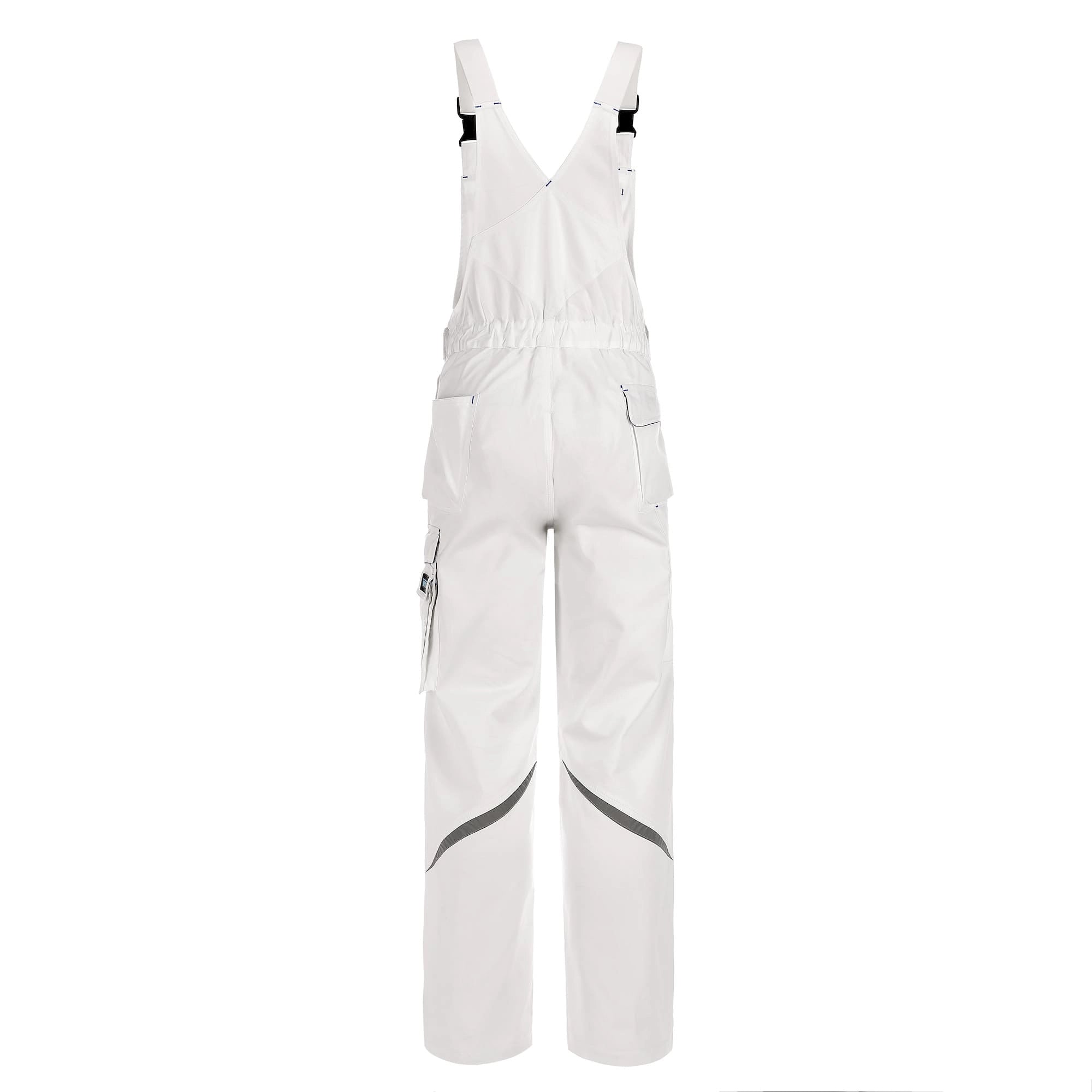 TMG Finesse Work dungarees white - Finesse BIB Trouser-white-02-V2