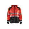 BLAKLADER 35462528 Hi Vis Hoodie Hi Vis Reflective Hoodie Work Sweatshirt MEN - Breathable