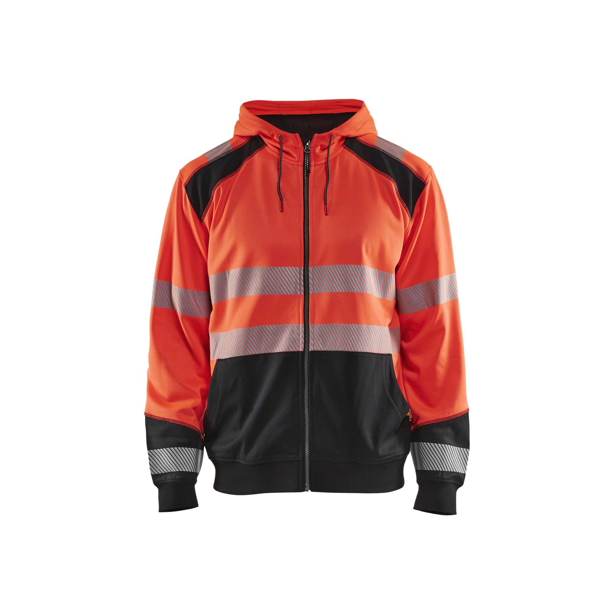 BLAKLADER 35462528 Hi Vis Hoodie Hi Vis Reflective Hoodie Work Sweatshirt MEN - Breathable