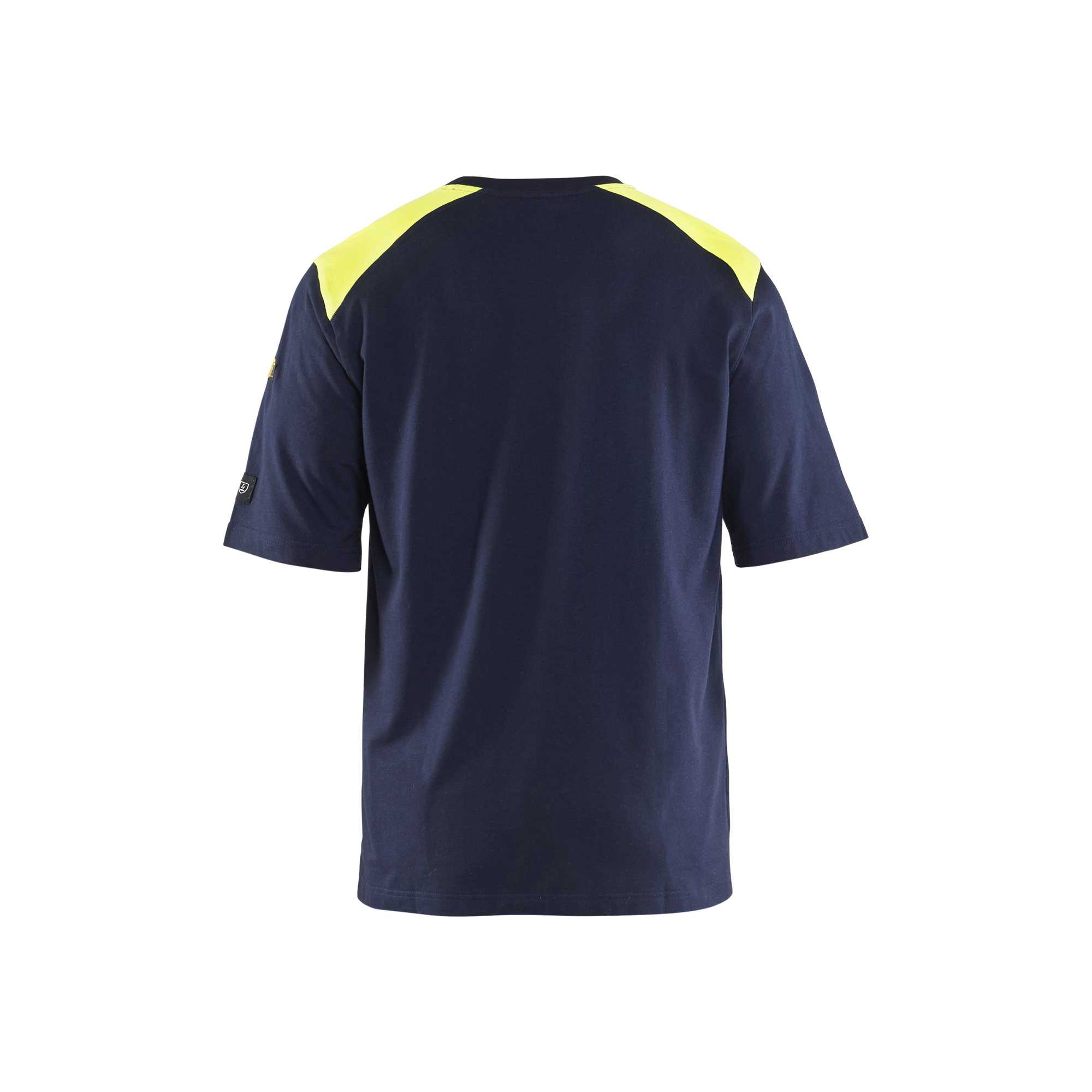 BLAKLADER 34761737 Flame resistant T shirt Hi Vis Reflective Short Sleeve Work T-Shirt MEN - Flame Retardant