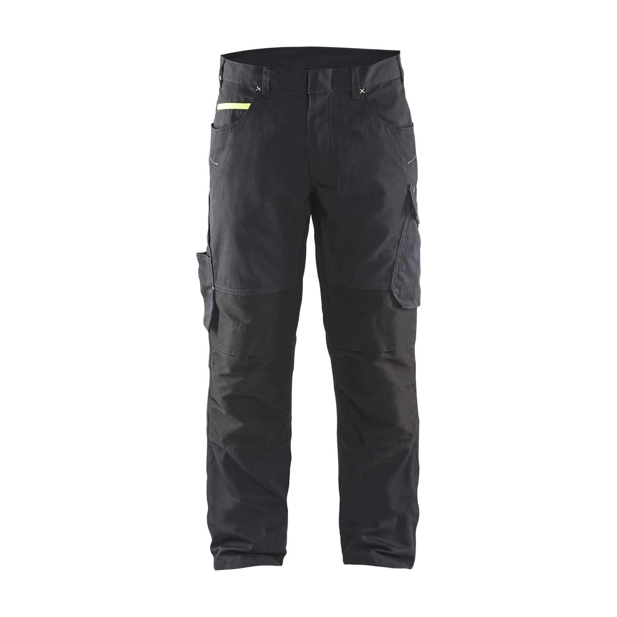 BLAKLADER 14951330 | Service Trousers with Stretch Work Trousers Men - Ripstop Fabric