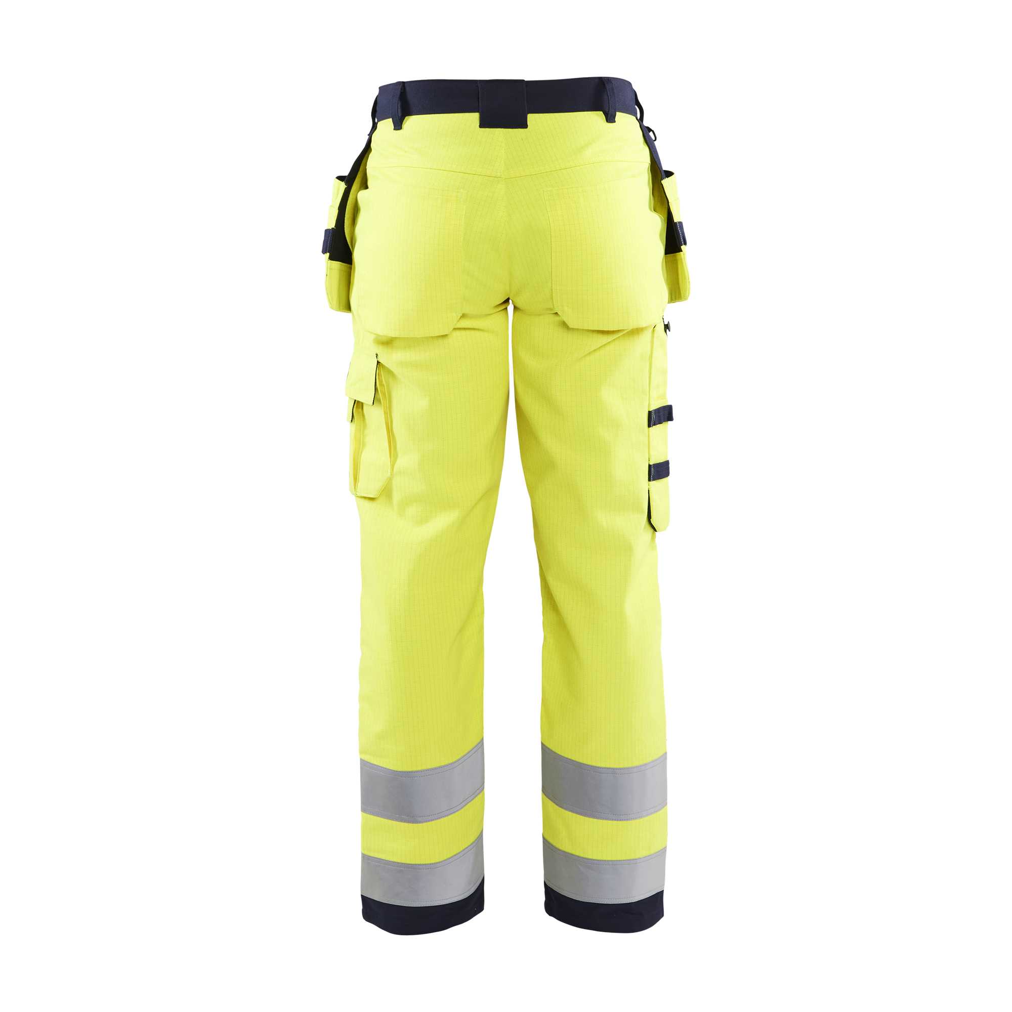 BLAKLADER 15791514 | Multinorm Craftsman Trousers Hi Vis Reflective Work Trousers Men - Antistatic