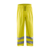 BLAKLADER 13842000 Rain Trousers Hi Vis LEVEL 1 Hi Vis Reflective Work Trousers Men - waterproof