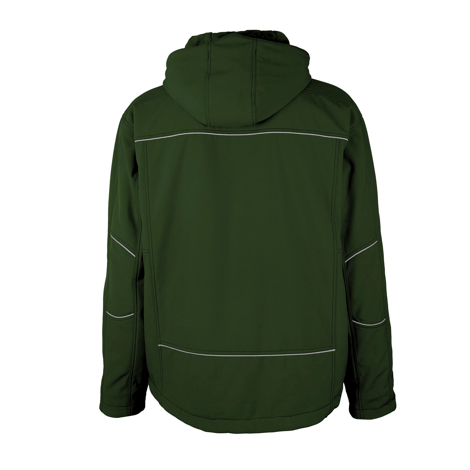 TMG Kult Worker Softshell winter jacket green - KW-230010_Winterjacke_gruen_hinten_1920x1920