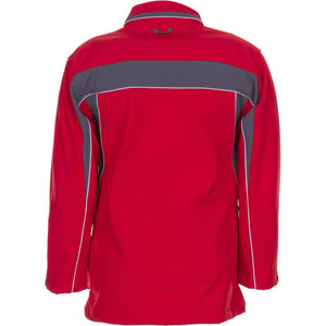 Planam Plaline Softshelljacke rot/schiefer XS rot/schiefer - Produktbild ohne Model