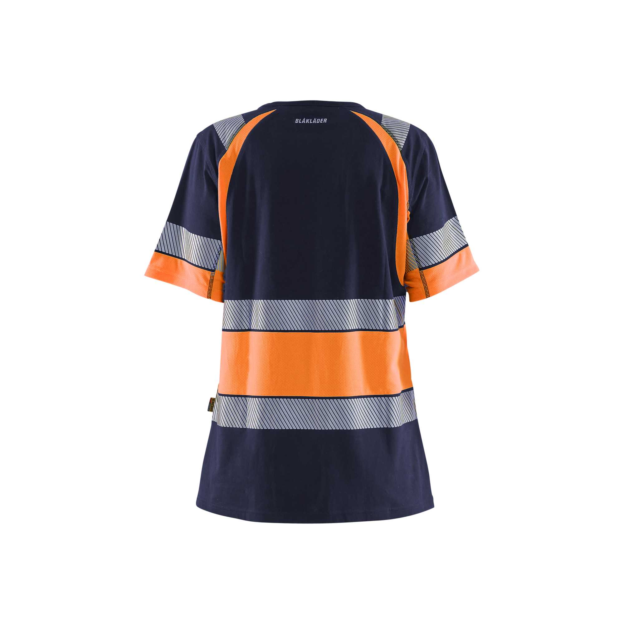 BLAKLADER 34101030 Women’s Hi Vis T Shirt Hi Vis Reflective Short Sleeve Work T-Shirt WOMEN - 100% Cotton