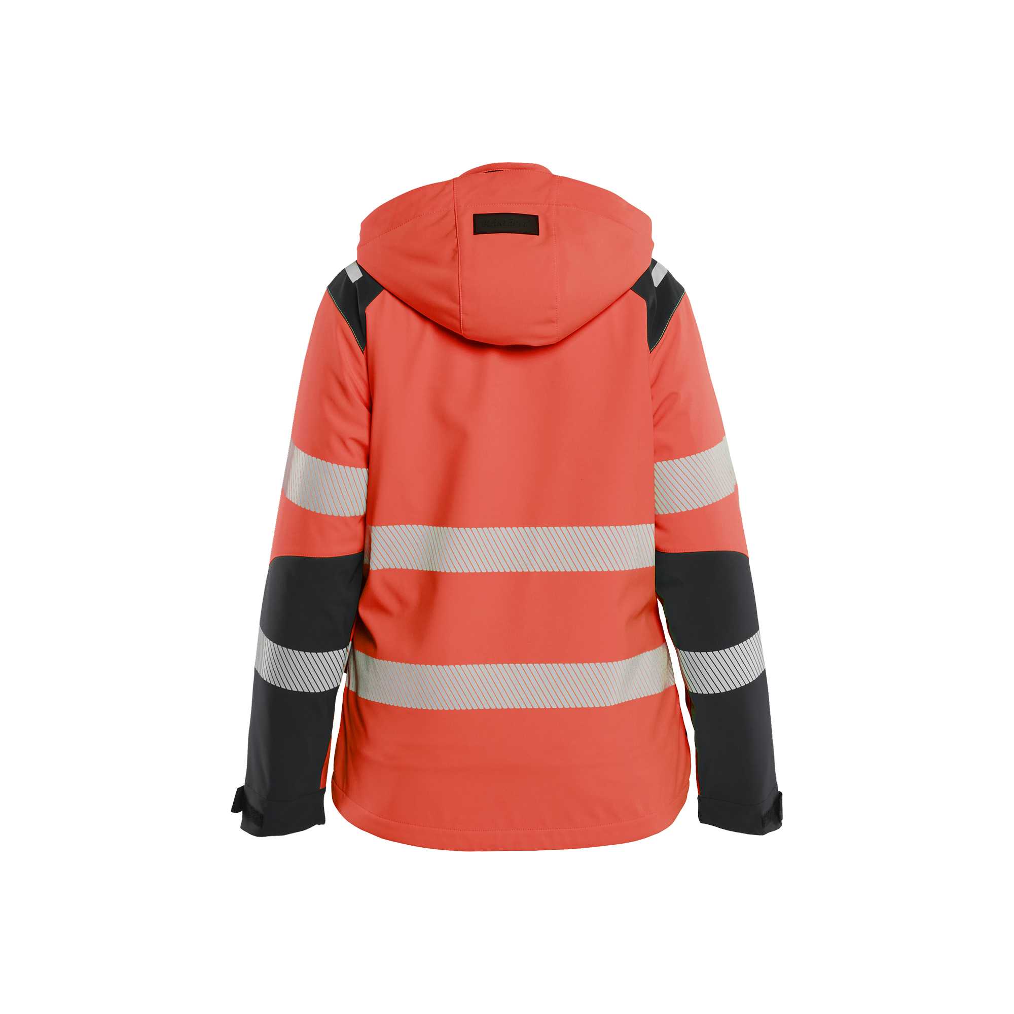 BLAKLADER 44012513 Women's Hi vis Lightweight lined Winter Softshell Jacket Hi Vis Reflective Softshell Work Jacket WOMEN - Waterproof