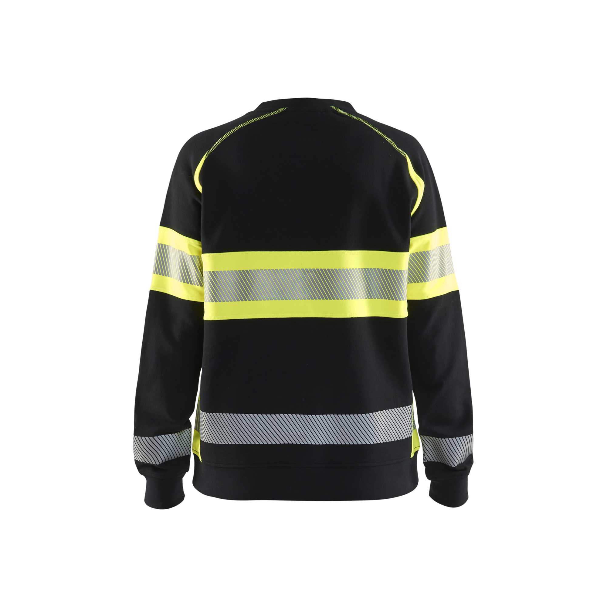 BLAKLADER 34091158 Hi Vis Reflective Sweatshirt WOMEN - 100% Cotton