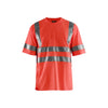 BLAKLADER 34131009 Hi Vis T shirt Hi Vis Reflective Short Sleeve Work T-Shirt MEN - 100% Polyester