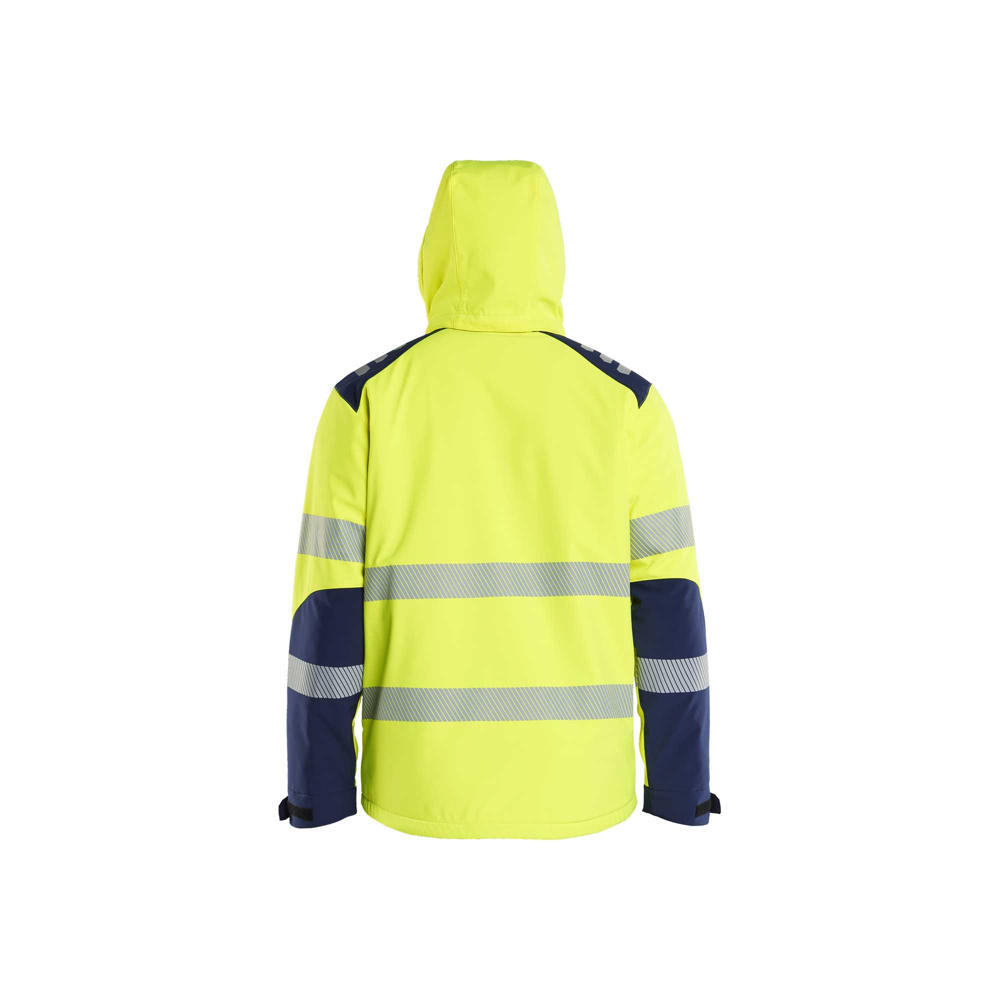BLAKLADER 44002513 Hi vis Lightweight lined Winter Softshell Jacket Work Jacket MEN - Waterproof