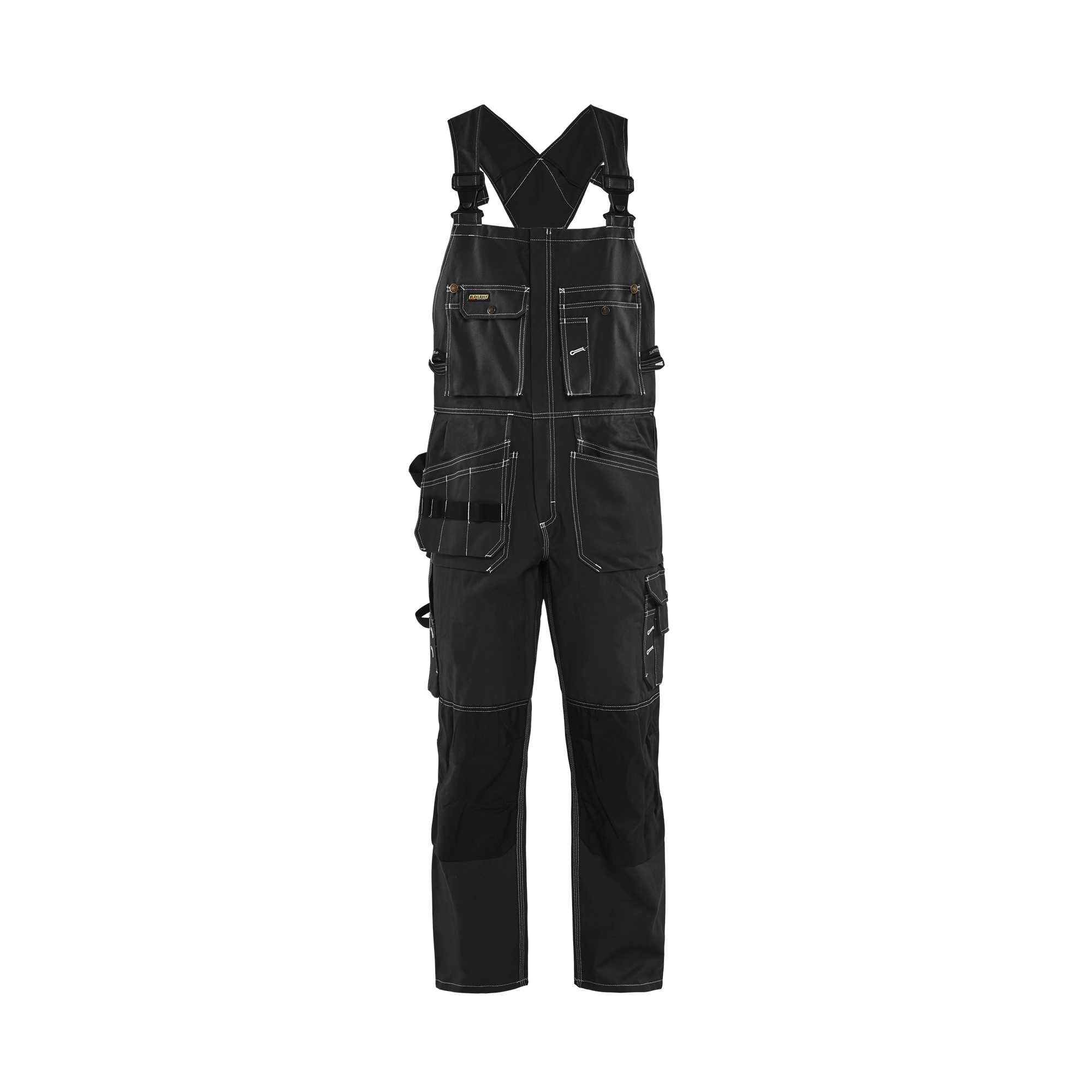 BLAKLADER 26001370 Bib Overalls Work Bib Trousers Men - 100% Cotton