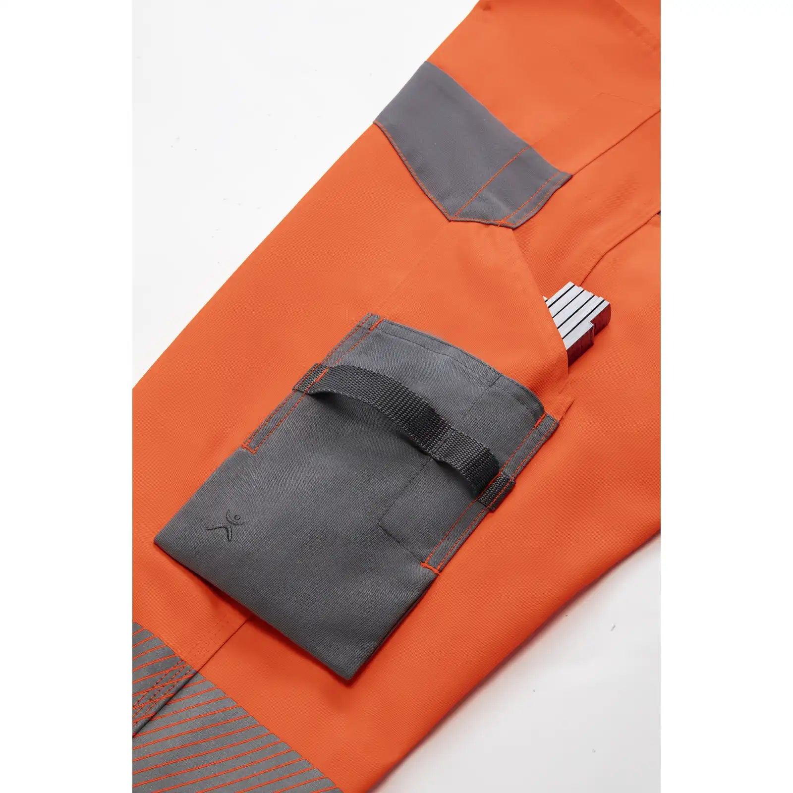 Planam Norit Warnschutz Herren Bundhose gelb/zink  102 gelb/zink - Extra Detailbild