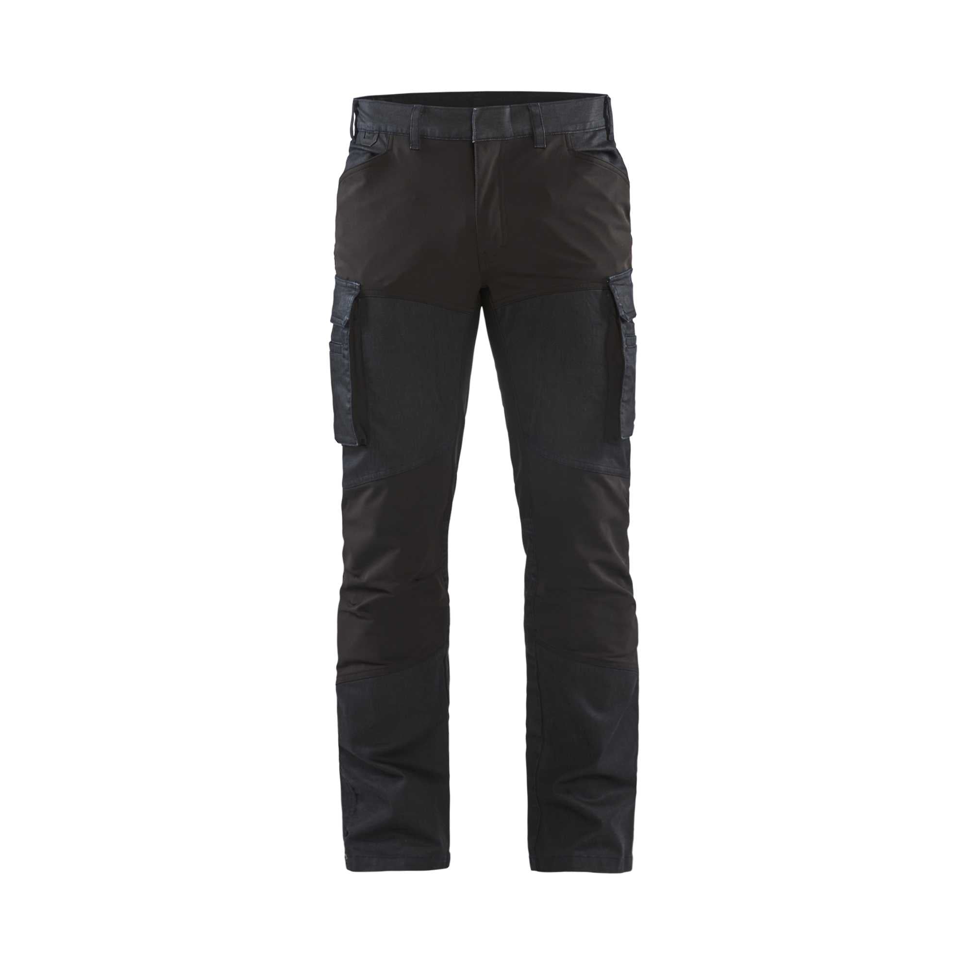BLAKLADER 14571147 | Service Trousers Denim Stretch Work Trousers Men - CORDURA Denim