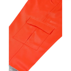 Planam Warnschutz Bundhose uni gelb 102 uni gelb - Extra Detailbild