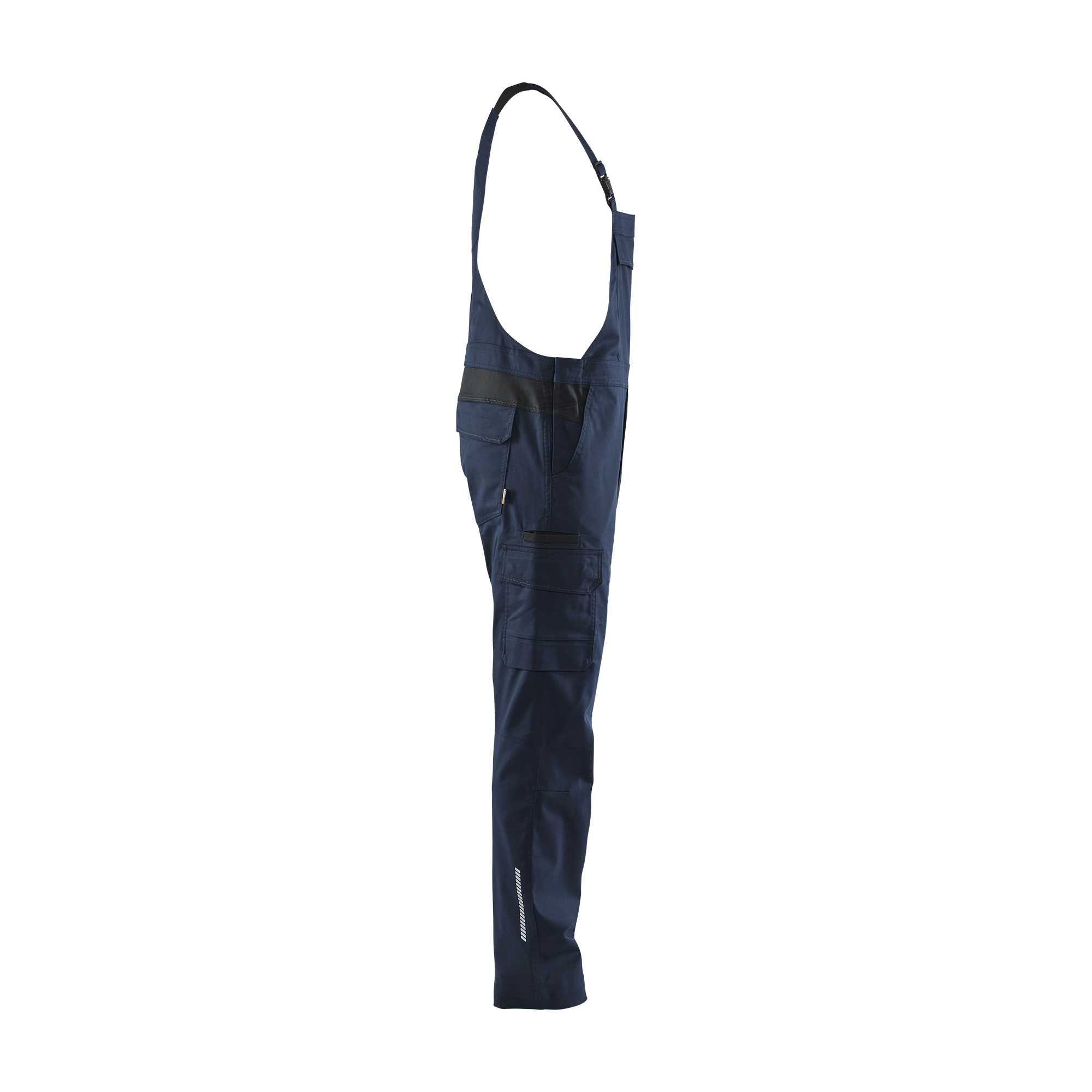 BLAKLADER 26441832 INDUSTRY BIB OVERALL STRETCH Work Bib Trousers Men - twill fabric