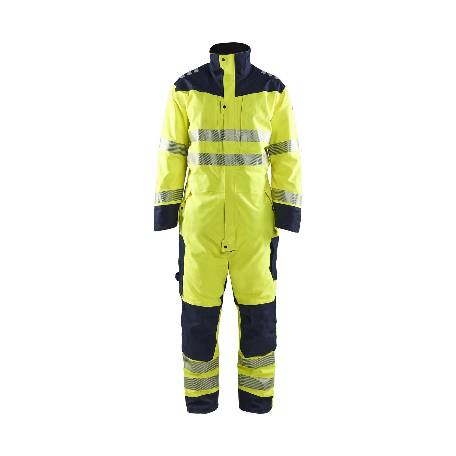 BLAKLADER 63171534 MULTINORM WINTER OVERALL Warnschutz Reflektierender Arbeits-Overall Herren – Ripstop-Gewebe