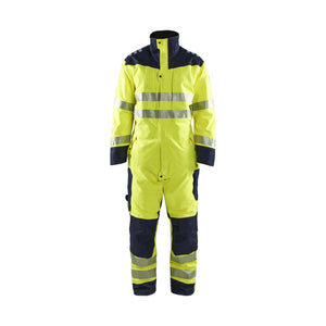 BLAKLADER 63171534 MULTINORM WINTER OVERALL Warnschutz Reflektierender Arbeits-Overall Herren – Ripstop-Gewebe